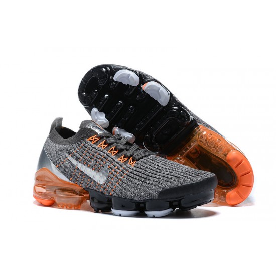 Air VaporMax Flyknit 3 Grå Orange AJ6900-024 Kvinnor/Män Skor