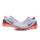Air VaporMax Flyknit 3 Grå Röd AJ6900-600 Kvinnor/Män Skor