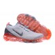 Air VaporMax Flyknit 3 Grå Röd AJ6900-600 Kvinnor/Män Skor