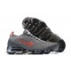 Air VaporMax Flyknit 3 Grå Röd CT1270-001 Kvinnor/Män Skor
