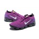 Air VaporMax Flyknit 3 Lila Svart AJ6900-502 Kvinnor/Män Skor