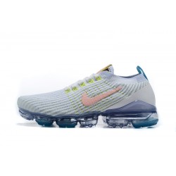 Air VaporMax Flyknit 3 Vit Blå AJ6900-003 Kvinnor/Män Skor