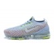 Air VaporMax Flyknit 3 Vit Blå AJ6910-200 Kvinnor/Män Skor
