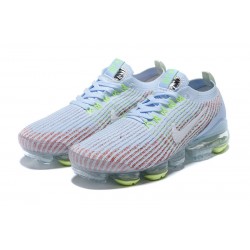 Air VaporMax Flyknit 3 Vit Blå AJ6910-200 Kvinnor/Män Skor