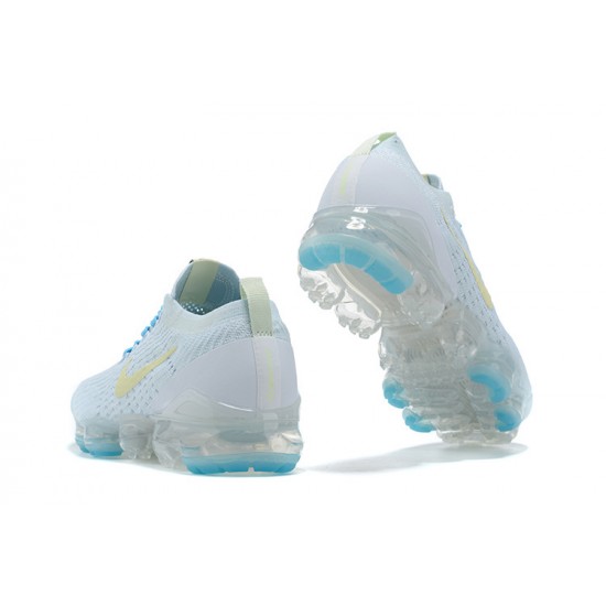 Air VaporMax Flyknit 3 Vit Blå AJ6910-500 Kvinnor/Män Skor