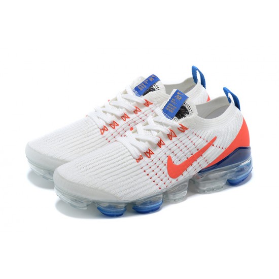 Air VaporMax Flyknit 3 Vit Blå CZ7994-100 Kvinnor/Män Skor