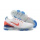 Air VaporMax Flyknit 3 Vit Blå CZ7994-100 Kvinnor/Män Skor
