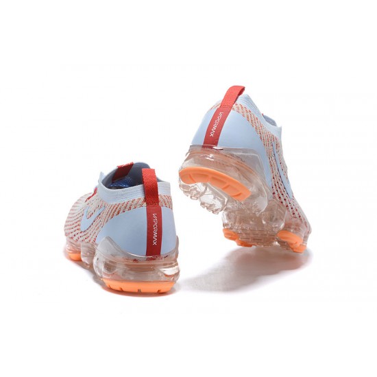 Air VaporMax Flyknit 3 Vit Orange AJ6910-400 Kvinnor/Män Skor