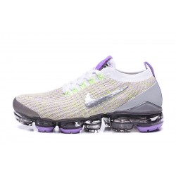 Air VaporMax Flyknit 3 Vit Lila AJ6900-102 Kvinnor/Män Skor