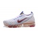 Air VaporMax Flyknit 3 Vit Röd AJ6910-501 Kvinnor/Män Skor