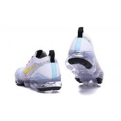 Air VaporMax Flyknit 3 Vit Gul AJ6900-103 Kvinnor/Män Skor