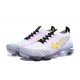 Air VaporMax Flyknit 3 Vit Gul AJ6900-103 Kvinnor/Män Skor