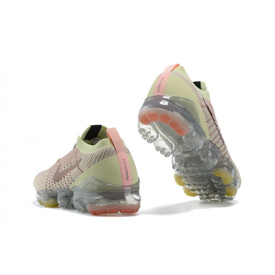 Air VaporMax Flyknit 3 Gul Svart AJ6910-700 Kvinnor/Män Skor