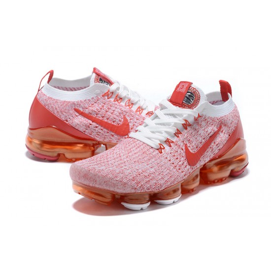 Air VaporMax Flyknit 3 Rosa Röd CK0730-188 Kvinnor Skor