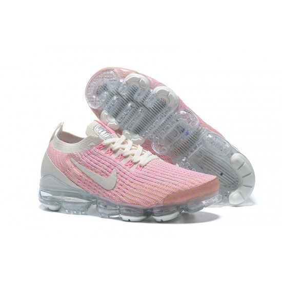 Air VaporMax Flyknit 3 Rosa Vit AJ6910-008 Kvinnor Skor