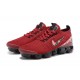 Air VaporMax Flyknit 3 Röd Svart CT1274 -600 Kvinnor Skor