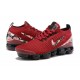 Air VaporMax Flyknit 3 Röd Svart CT1274 -600 Kvinnor Skor