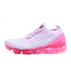 Air VaporMax Flyknit 3 Vit Rosa AJ6910-005 Kvinnor Skor