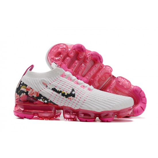 Air VaporMax Flyknit 3 Vit Rosa AJ6910-601 Kvinnor Skor