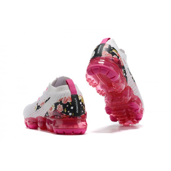 Air VaporMax Flyknit 3 Vit Rosa AJ6910-601 Kvinnor Skor